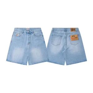 High Quality Stussy Shorts Color Denim