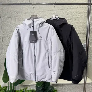 Luxury High Quality Archaeopteryx Outerwear Red Goose Down Embroidery
