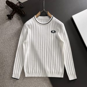 Luxury Burberry Wool Sweater For Fall