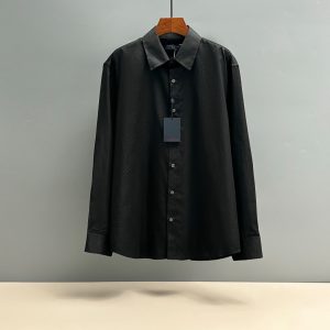 Luxury Aaa Louis Vuitton Jacquard Shirt