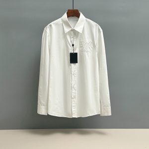 1:1 Louis Vuitton Silk Shirt For Autumn