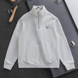 Luxury High Quality Prada Cotton T-Shirts For Autumn