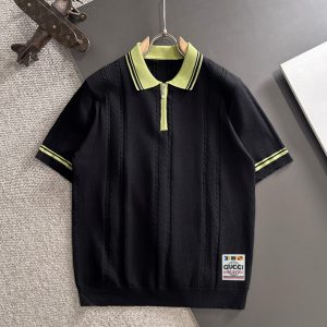 1:1 Gucci Cotton Short-Sleeved T-Shirt For Fall
