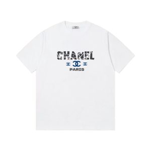 High Quality Chanel Cotton Short-Sleeved T-Shirt