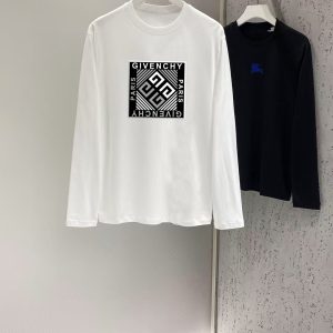 Luxury 1:1 Givenchy Cotton Long-Sleeved T-Shirt For Fall
