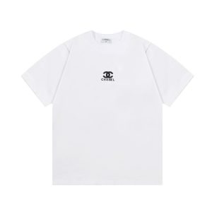 Aaa Chanel Cotton Short-Sleeved T-Shirt