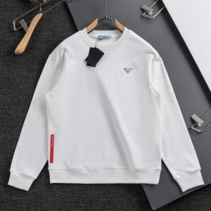 Luxury High Quality Prada Cotton T-Shirts For Autumn