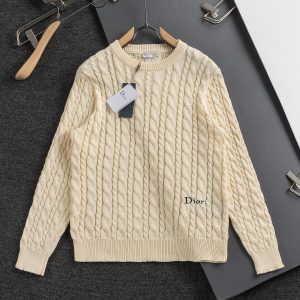 Designer Luxury Dior Cashmere Sweater For Fall