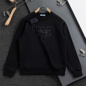 Luxury High Quality Prada Cotton T-Shirts For Autumn