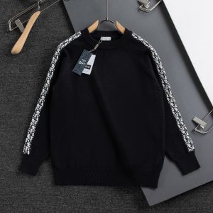Luxury Dior Cashmere Sweater For Autumn