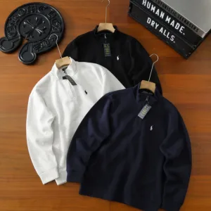 Reps Luxury Ralph Lauren Ruler Black Autumn Winter 3D Cutting Embroidery