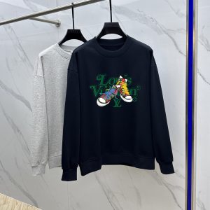 1:1 Luxury Louis Vuitton Cotton Long-Sleeved Sweatshirt For Autumn