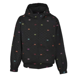 High Quality Gucci Outerwear Red Polyester Nylon Jacquard Pattern Patch