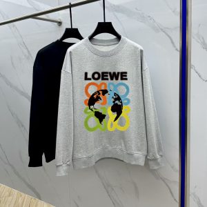 Luxury Loewe Cotton Long-Sleeved Sweatshirt For Autumn