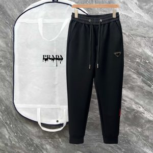 Luxury Prada Cotton Casual Pants
