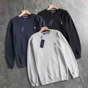 High Quality Ralph Lauren Sweatshirt Red Cotton Clean And Neat Autumn Winter