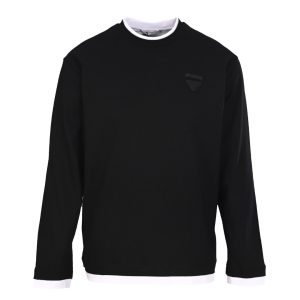 Aaa Prada Cotton Long-Sleeved T-Shirt