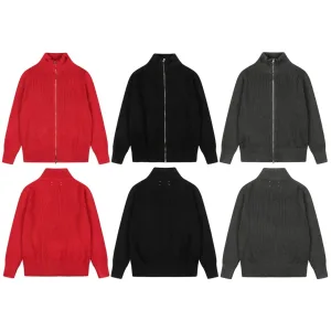 Luxury Margiela Sweaters Red Wool