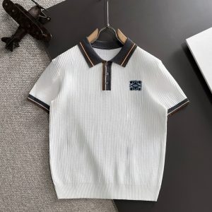 1:1 Loewe Cotton Short-Sleeved T-Shirt For Autumn
