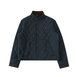 AAA Super Clone Ralph Lauren Outerwear Green Cotton Thin Corduroy Embroidery