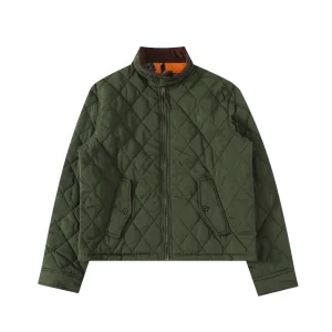 Luxury Ralph Lauren Outerwear Green Cotton Thin Corduroy Embroidery