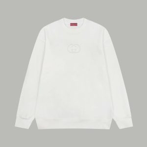 Designer Gucci Cotton Long-Sleeved Sweatshirt