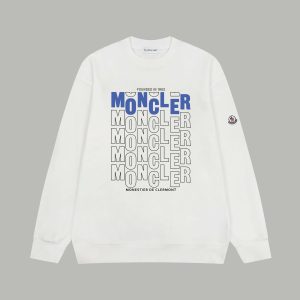 Luxury Moncler Cotton Long-Sleeved Sweatshirt