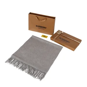 Super Clone Burberry Scarf Ash Velvet Soft Touch