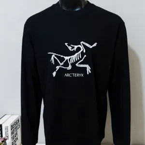 AAA Archaeopteryx Long-Sleeved T-Shirt Red Cotton Pure Strict Quality Control Autumn Winter