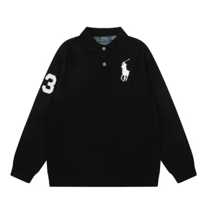 Designer Ralph Lauren Sweater Red Male Cotton Easy To Match Winter