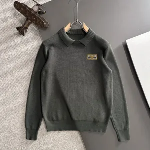 AAA Luxury Gucci Sweater Red Wool Blend Can Be Worn Directly Against The Skin Exquisite Workmanship Winter