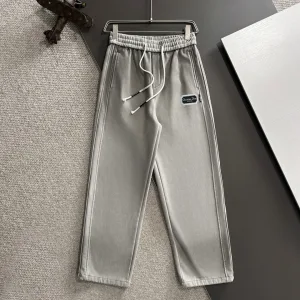 Luxury Dior Casual Pants Fleece Winter