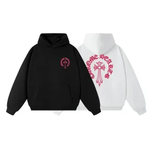 High Quality Super Clone Chrome Hearts Hoodie Black