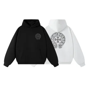 High Quality Chrome Hearts Hoodie Black