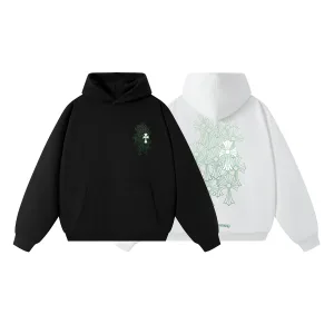 Designer Chrome Hearts Hoodie Green