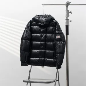 Super Clone Designer Moncler Down Jacket Black