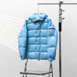 High Quality Super Clone Moncler Down Jacket Blue