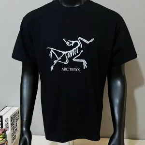 Luxury High Quality Archaeopteryx Short-Sleeved T-Shirt Red Cotton Pure Spring Summer