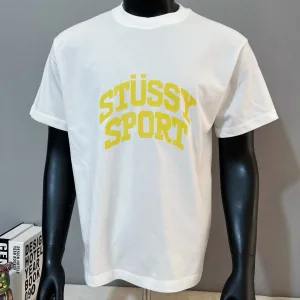 Reps Stussy Short-Sleeved Shirts Black Cotton Pure Spring Summer