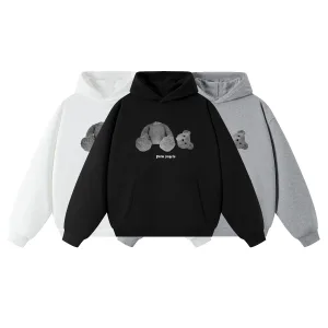 Super Clone Palm Angels Hoodie Black