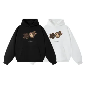 High Quality Palm Angels Hoodie Black
