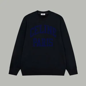 Super Clone Celine Long-Sleeved Red Cotton Pure