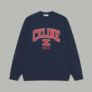 AAA Reps Celine Long-Sleeved Red Cotton Pure