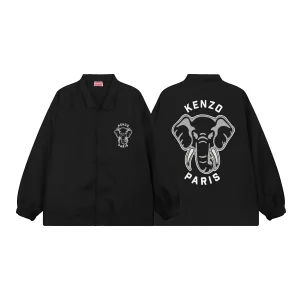AAA Kenzo Coat Black Winter