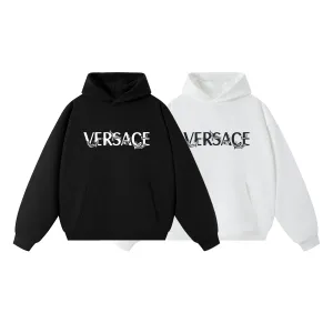 High Quality Versace Hoodie Black