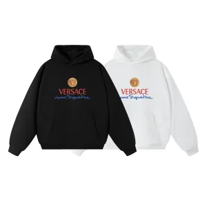 Super Clone Versace Hoodie Black