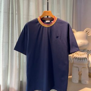 Designer Burberry Cotton Short-Sleeved T-Shirt